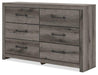 Graystorm Dresser and Mirror - All Brands Furniture (NJ)