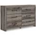 Graystorm Dresser and Mirror - All Brands Furniture (NJ)