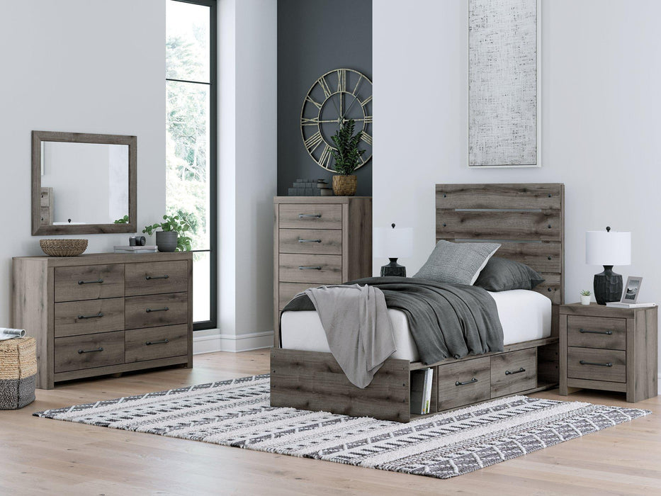 Graystorm Bed with Storage - All Brands Furniture (NJ)