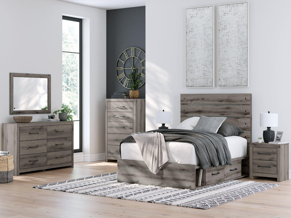 Graystorm Bed with Storage - All Brands Furniture (NJ)