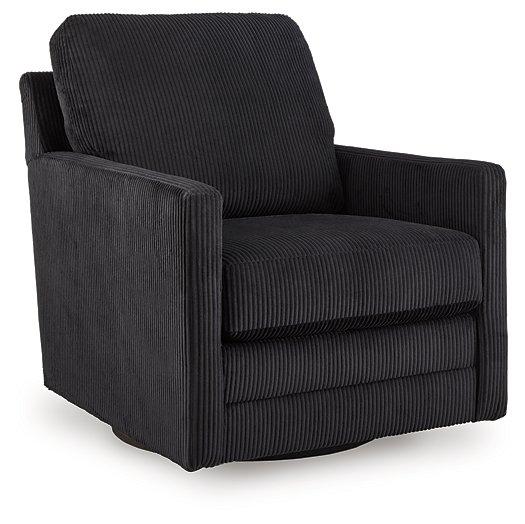 Icaman Swivel Accent Chair - All Brands Furniture (NJ)