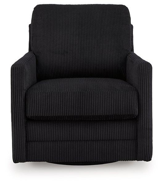 Icaman Swivel Accent Chair - All Brands Furniture (NJ)