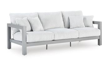 Hurley Park Outdoor Sofa with Cushion - All Brands Furniture (NJ)
