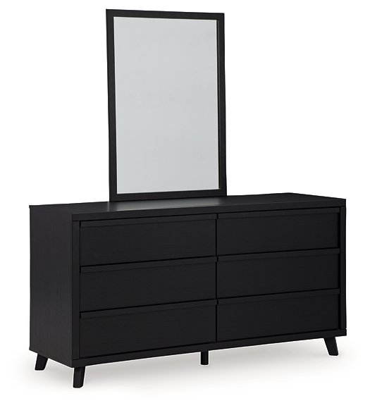 Danziar Dresser and Mirror - All Brands Furniture (NJ)