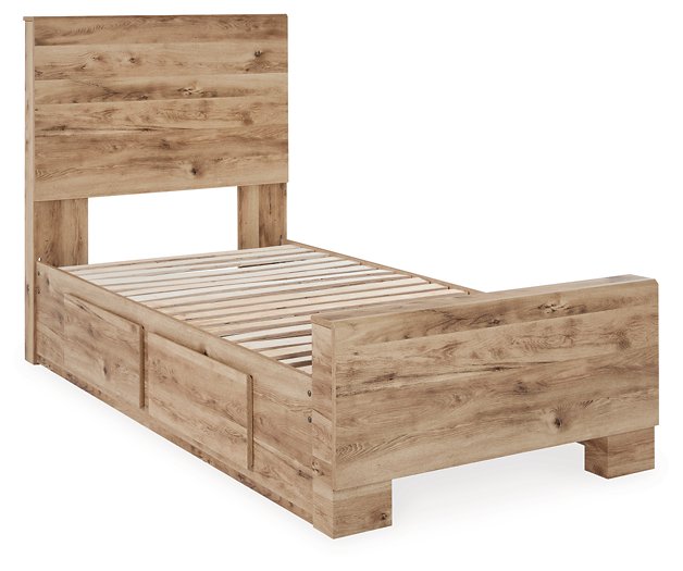 Hyanna Bed with 1 Side Storage - All Brands Furniture (NJ)