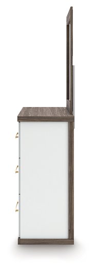 Kendanport Dresser and Mirror - All Brands Furniture (NJ)