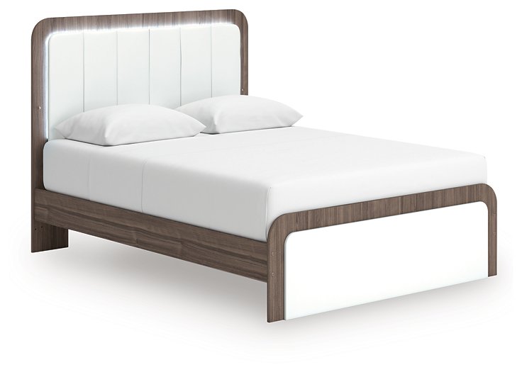 Kendanport Upholstered Bed - All Brands Furniture (NJ)