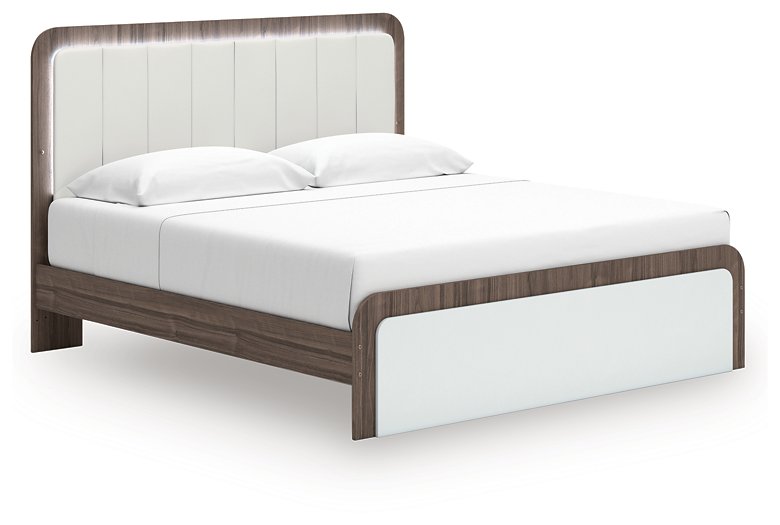 Kendanport Upholstered Bed - All Brands Furniture (NJ)