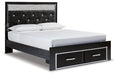 Kaydell Upholstered Panel Storage Bed - All Brands Furniture (NJ)