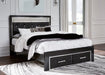 Kaydell Upholstered Panel Storage Bed - All Brands Furniture (NJ)