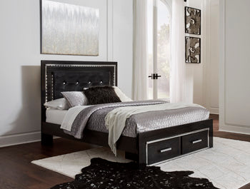 Kaydell Upholstered Bed with Storage - All Brands Furniture (NJ)