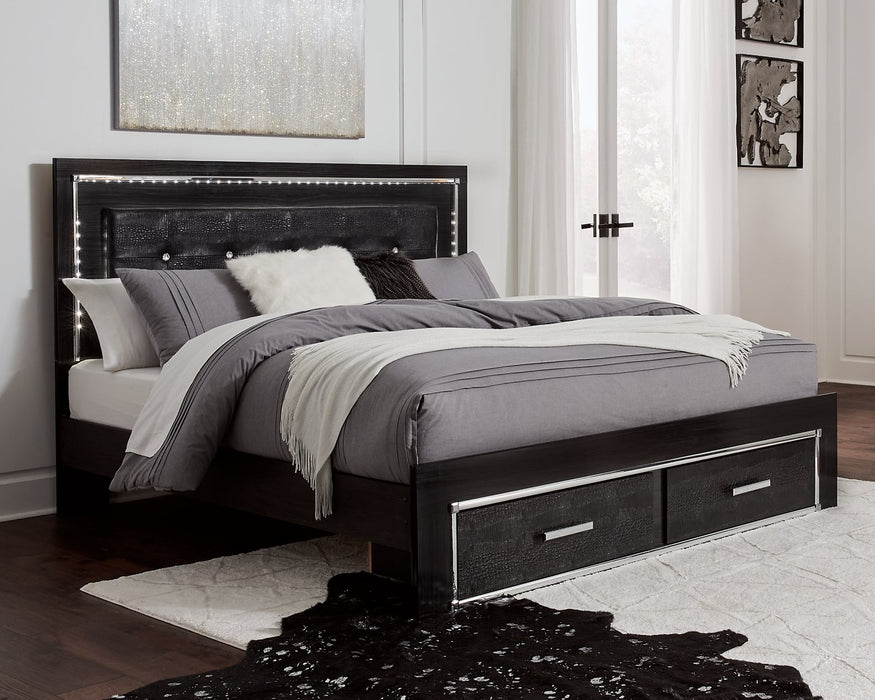 Kaydell Upholstered Bed with Storage - All Brands Furniture (NJ)