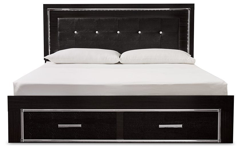 Kaydell Upholstered Bed with Storage - All Brands Furniture (NJ)