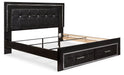 Kaydell Upholstered Bed with Storage - All Brands Furniture (NJ)