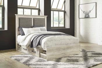 Cambeck Upholstered Bed with 2 Side Under Bed Storage - All Brands Furniture (NJ)