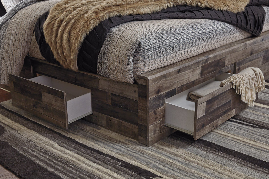 Derekson Bed with 6 Storage Drawers - All Brands Furniture (NJ)