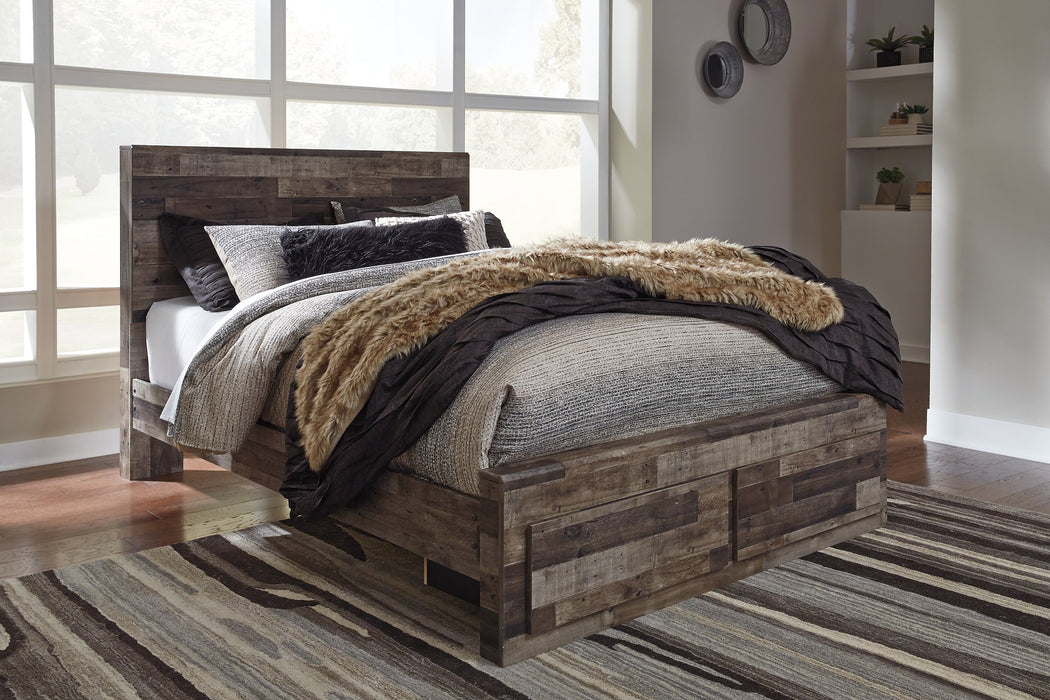 Derekson Bed with 6 Storage Drawers - All Brands Furniture (NJ)