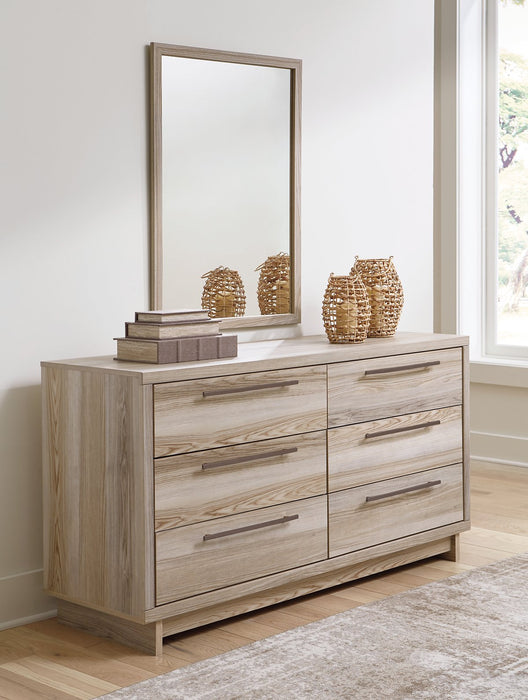 Hasbrick Dresser and Mirror - All Brands Furniture (NJ)
