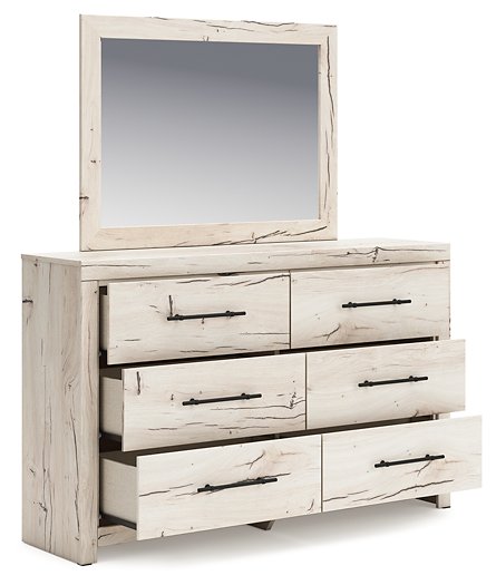 Lawroy Dresser and Mirror - All Brands Furniture (NJ)
