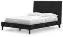 Cadmori Upholstered Bed with Roll Slats - All Brands Furniture (NJ)