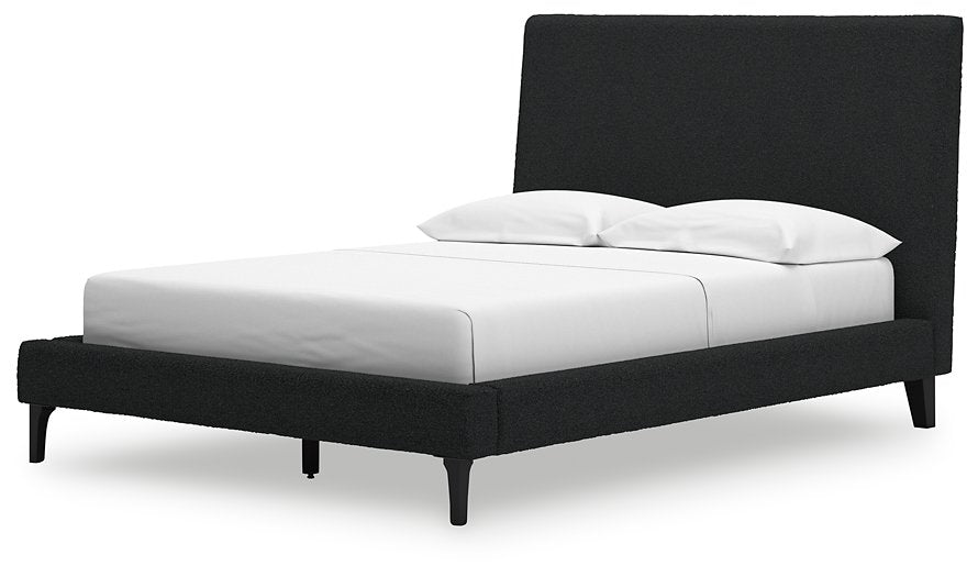 Cadmori Upholstered Bed with Roll Slats - All Brands Furniture (NJ)