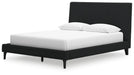 Cadmori Upholstered Bed with Roll Slats - All Brands Furniture (NJ)