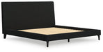 Cadmori Upholstered Bed with Roll Slats - All Brands Furniture (NJ)