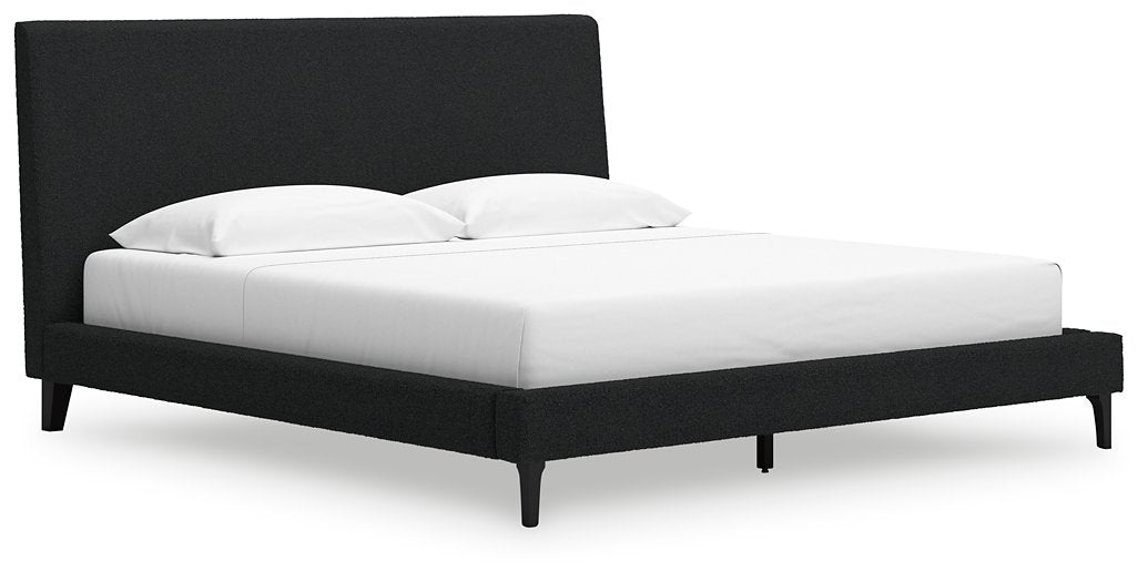 Cadmori Upholstered Bed with Roll Slats - All Brands Furniture (NJ)