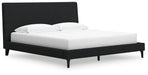 Cadmori Upholstered Bed with Roll Slats - All Brands Furniture (NJ)