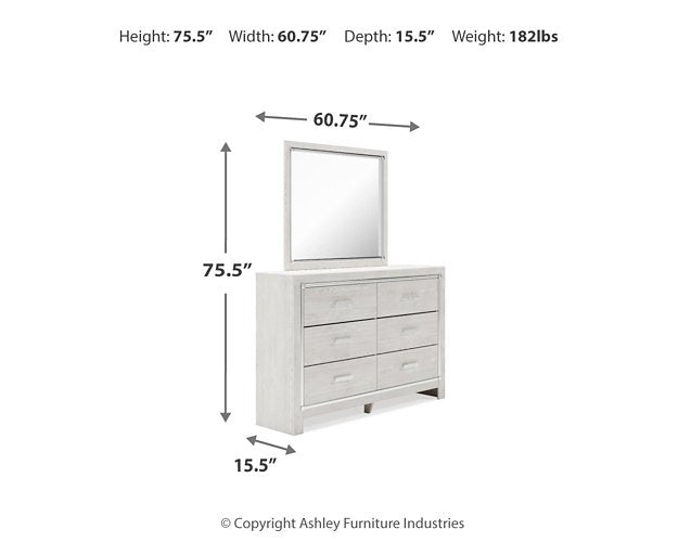 Altyra Dresser and Mirror - All Brands Furniture (NJ)