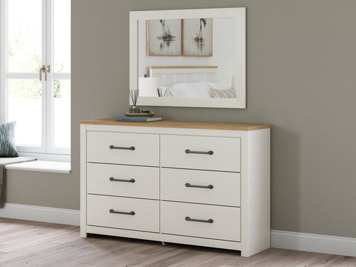 Linnocreek Dresser and Mirror - All Brands Furniture (NJ)