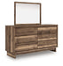 Chirason Dresser and Mirror - All Brands Furniture (NJ)
