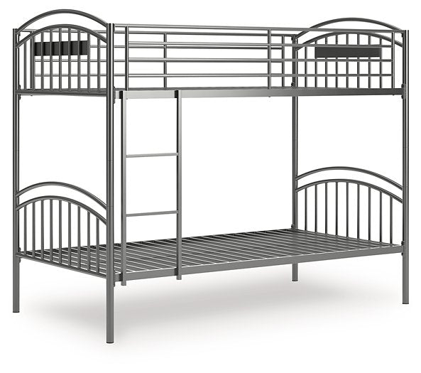 Lanceburg Bunk Bed with Ladder - All Brands Furniture (NJ)