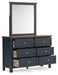 Landocken Dresser and Mirror - All Brands Furniture (NJ)