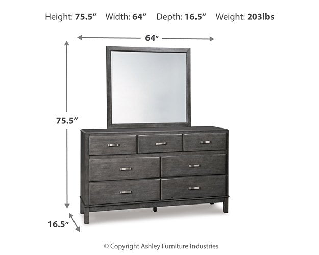 Caitbrook Dresser and Mirror - All Brands Furniture (NJ)