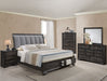JAYMES QUEEN STORAGE BED HB - All Brands Furniture (NJ)