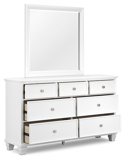 Fortman Dresser and Mirror - All Brands Furniture (NJ)