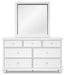 Fortman Dresser and Mirror - All Brands Furniture (NJ)