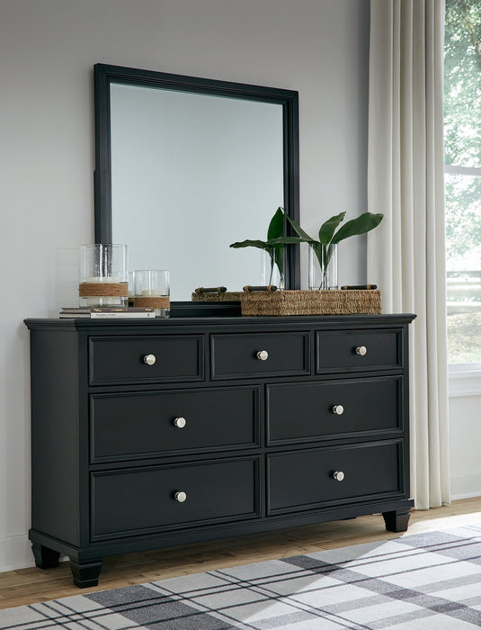 Lanolee Dresser and Mirror - All Brands Furniture (NJ)