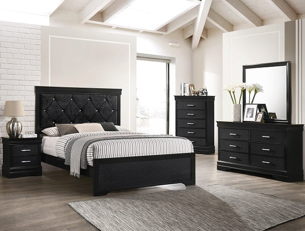 AMALIA DRESSER BLACK - All Brands Furniture (NJ)