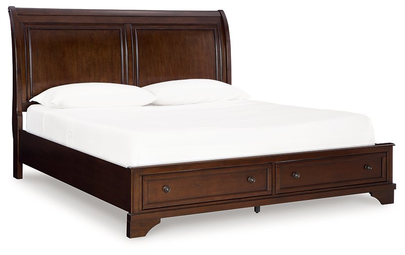 Trellington Sleigh Storage Bed - All Brands Furniture (NJ)