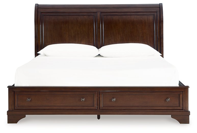 Trellington Sleigh Storage Bed - All Brands Furniture (NJ)