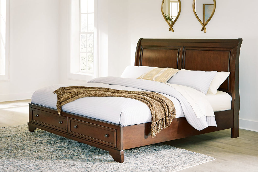 Trellington Sleigh Storage Bed - All Brands Furniture (NJ)