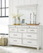 Kanwyn Dresser and Mirror - All Brands Furniture (NJ)