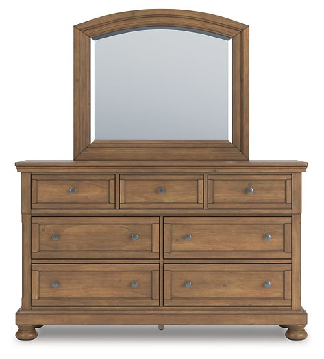 Feddinger Dresser and Mirror - All Brands Furniture (NJ)