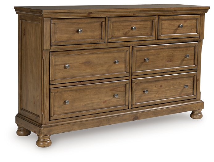 Feddinger Dresser and Mirror - All Brands Furniture (NJ)