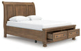 Feddinger Panel Storage Bed - All Brands Furniture (NJ)