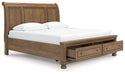 Feddinger Panel Storage Bed - All Brands Furniture (NJ)