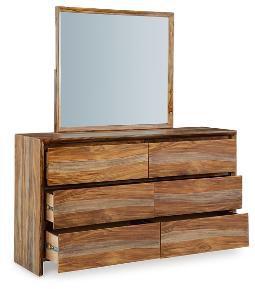 Dressonni Dresser and Mirror - All Brands Furniture (NJ)