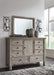 Harrastone Dresser and Mirror - All Brands Furniture (NJ)